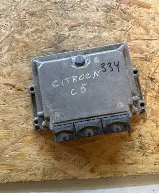 Peugeot 607 Engine control unit/module 0261206418 9637137380