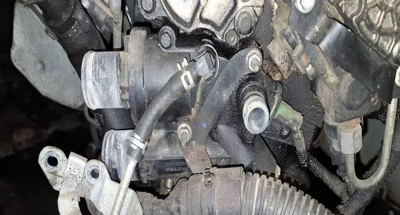 Peugeot 4007 Engine coolant pipe/hose 9657182080
