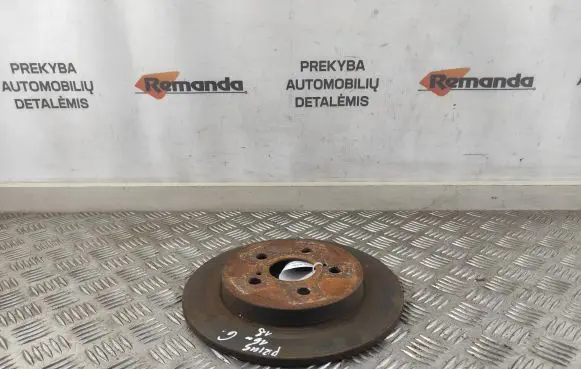 Toyota Prius (XW50) Rear brake disc