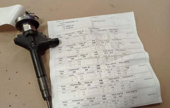 Mazda 6 Fuel injector 12D11711 13H50A RF5C