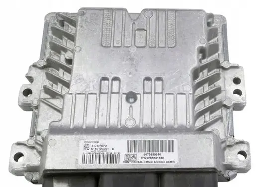 Peugeot 308 Engine control unit/module 9666681180