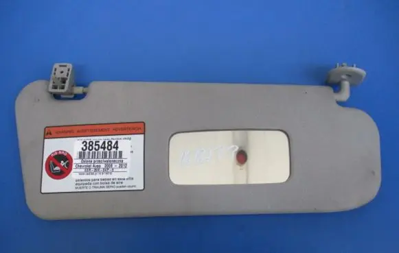 Chevrolet Aveo Sun visor