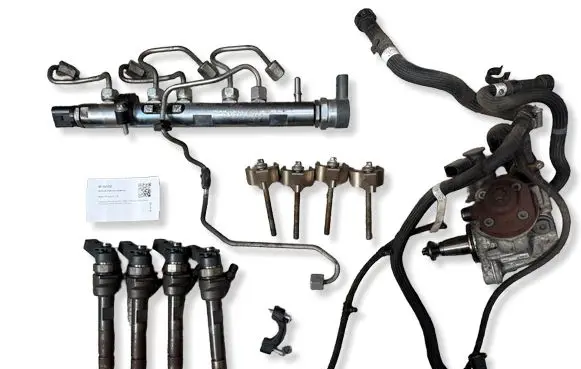 BMW 3 GT F34 Fuel injection system set 7810696 0445010517 0928400798