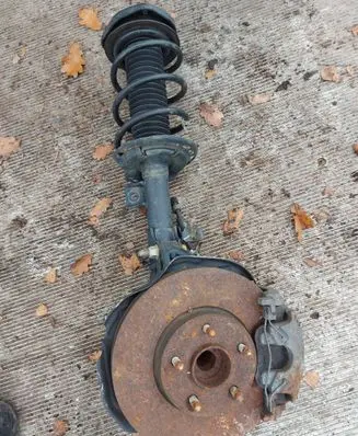 Ford Focus Front shock absorber with coil spring JX6118045EAG