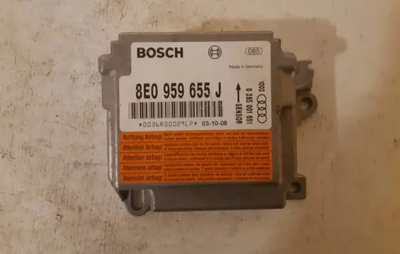 Audi A4 S4 B6 8E 8H Airbag control unit/module 8E0959655J