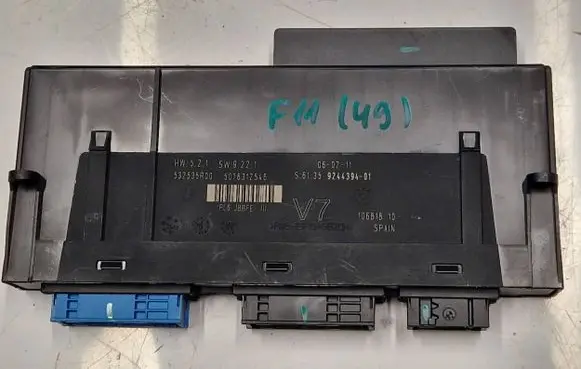 BMW 5 F10 F11 Comfort/convenience module 9244394