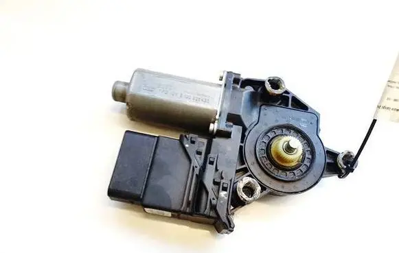 Volkswagen Golf Plus Rear door window regulator motor 0130821430 5M0839402B
