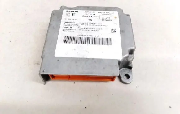 Peugeot 307 Airbag control unit/module 9645840780 5WK42908