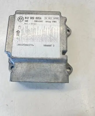 Volkswagen Golf V Airbag control unit/module 1K0909605A 5WK43411 10040407D