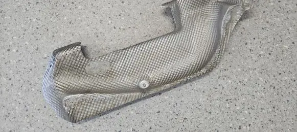 Mercedes-Benz SL R230 Heat shield in engine bay A2306820471 2306820471