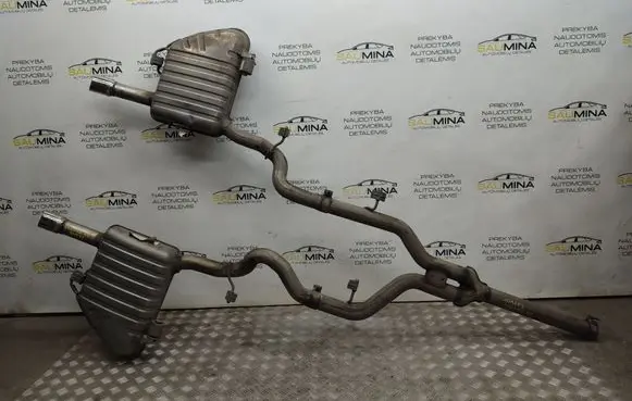 Jaguar XF X260 Muffler/silencer HX635K244ND HX635K243ND HX635E218NE