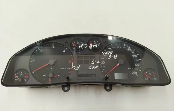 Audi A6 S6 C5 4B Speedometer (instrument cluster) 4B0919860E 110008888001 4B0919983C