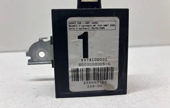 Toyota Yaris Door central lock control unit/module 897410D031