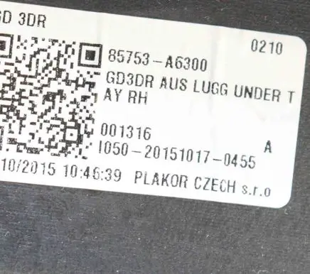 Hyundai i30 Other interior part 85753A6300