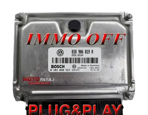 Skoda Octavia Mk1 (1U) Engine control unit/module 038906019R 0281010517