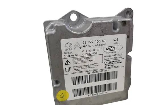 Peugeot 508 Airbag control unit/module 9677910680 A2C53323336 28659A