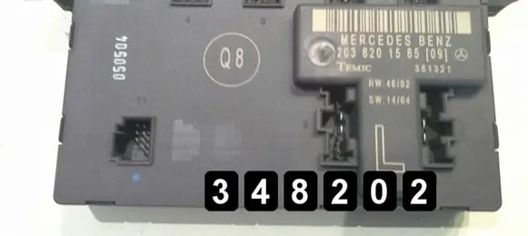 Mercedes-Benz C W203 Engine control unit/module 2038201585