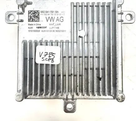 Volkswagen Golf VIII Headlight ballast module Xenon 992941591BA 10101500020 992941591B
