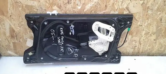 Front door window regulator with motor
