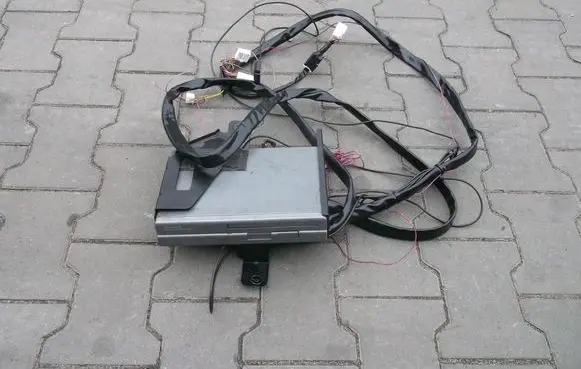 Navigation unit CD/DVD player