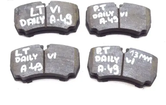 Iveco Daily 6th gen Brake pads (rear) 
