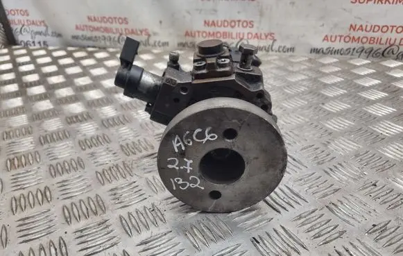 Fuel injection high pressure pump