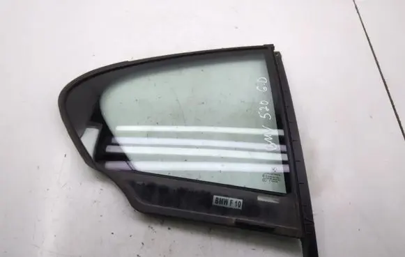 BMW 5 F10 F11 Rear vent window glass 