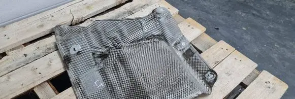 Audi A6 S6 C8 4K Exhaust heat shield 4K0804171C