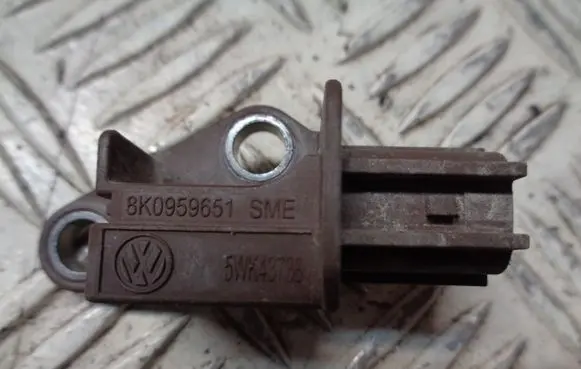 Airbag deployment crash/impact sensor