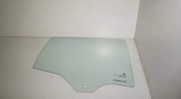 Rear door window glass