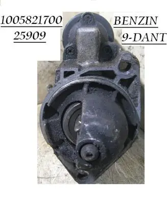 Opel Sintra Starter motor 1005821700 25909