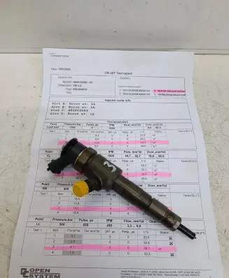 Peugeot 2008 I Fuel injector 04451103402 CRL22 12212023