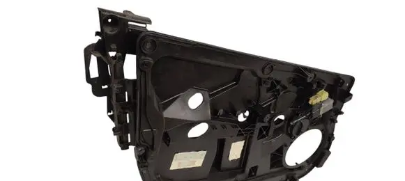 Front door window regulator with motor