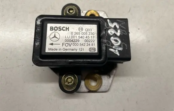 ESP acceleration yaw rate sensor