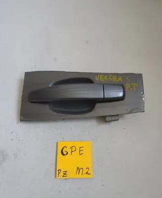 Opel Vectra C Rear door exterior handle 23846378