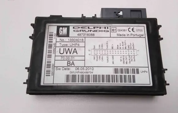 Opel Corsa D Bluetooth control unit module 13304018