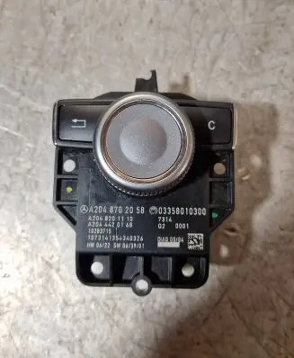 Mercedes-Benz C W204 Multifunctional control switch/knob A2048201110 10283715 A2048702058