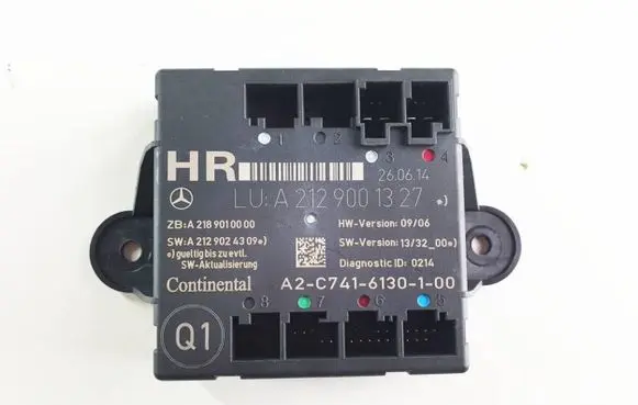 Mercedes-Benz E W212 Door control unit/module A2129001327 A2129024309 A2189010000