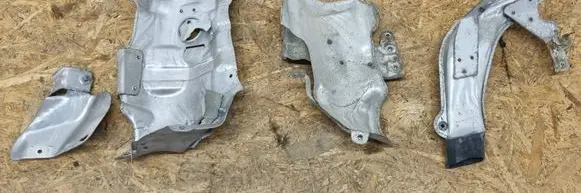 BMW 2 F45 Heat shield in engine bay 8604703 8604701 8617349