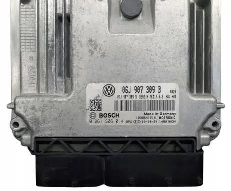 Volkswagen PASSAT CC Engine control unit/module 06J907309B