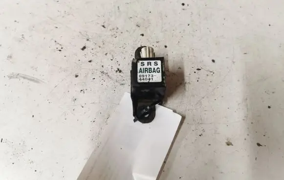 Airbag deployment crash/impact sensor