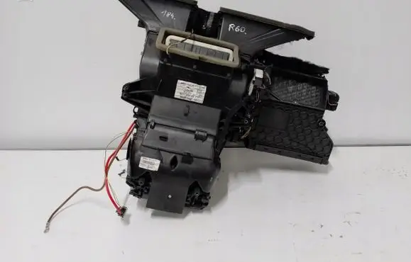 Interior heater climate box assembly