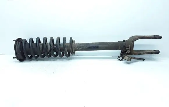 Front shock absorber with coil spring