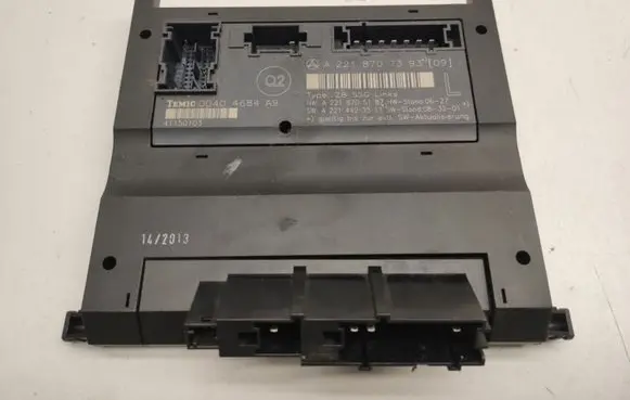 Mercedes-Benz S W221 Seat control module A2218707393