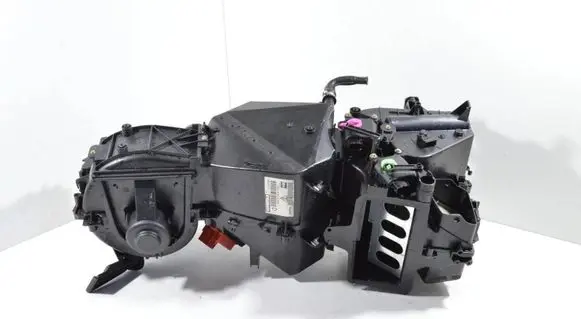 Interior heater climate box assembly