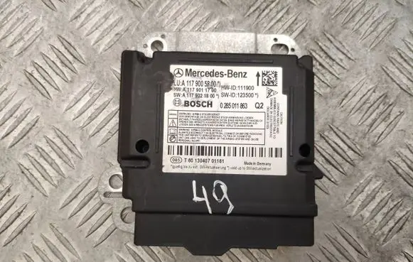 Mercedes-Benz CLA C117 X117 W117 Airbag control unit/module A1179005800 A1179011700