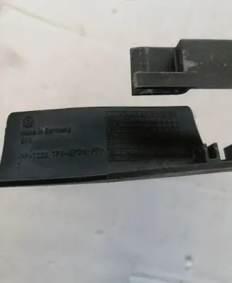 Volkswagen Polo VI Intercooler air guide/duct channel 2Q0121332B
