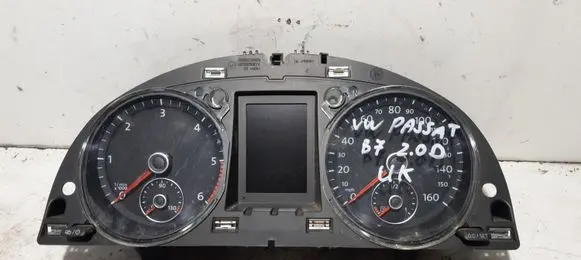 Volkswagen PASSAT B7 Speedometer (instrument cluster) A2C53219792 A2C84623300