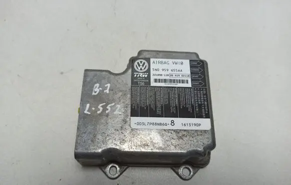 Volkswagen PASSAT B7 Airbag control unit/module 5N0959655AA