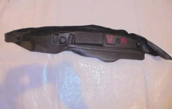 Fender foam support/seal